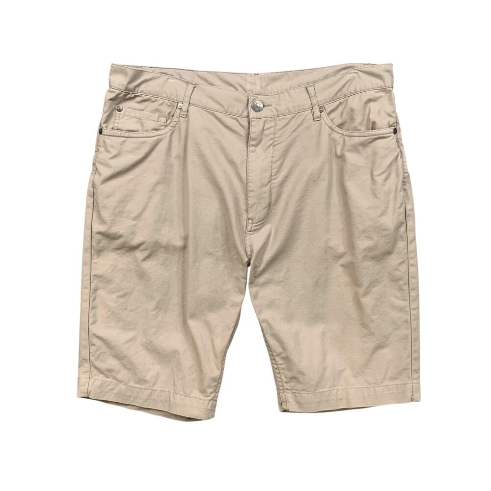 Barkers Clothing BMC Shorts Mens‎ 35 Cotton Linen Blend Breathable Golf Chino